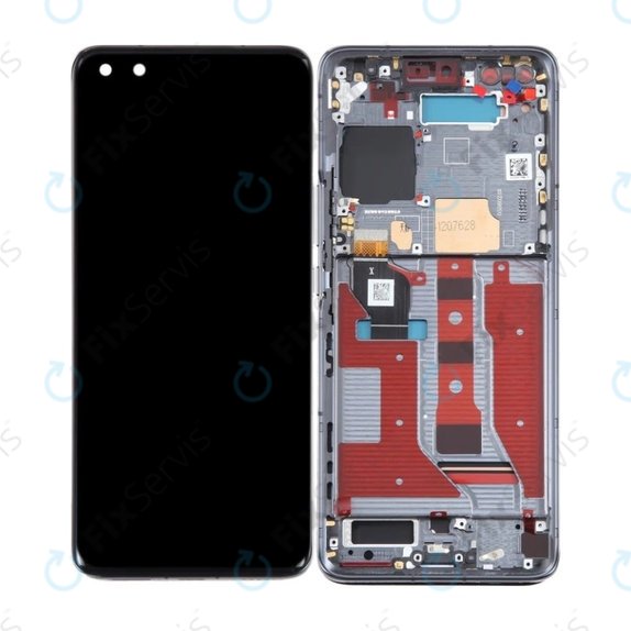 Honor Magic4 Pro - LCD Displej + Dotykové Sklo + Rám (Black) OLED