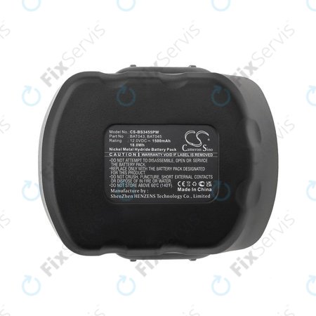 Bosch 12V - Batéria BAT043, BAT045 1500mAh