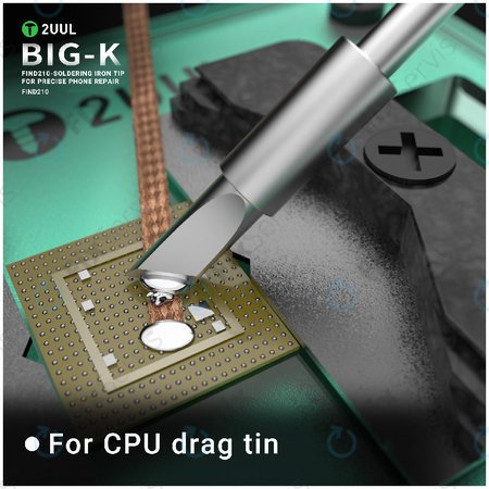 Spájkovací hrot, Knife-Type (K), 2UUL C210