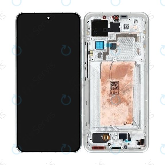 Xiaomi 15 5G - LCD Displej + Dotykové Sklo + Rám (White) - 560062000O300 Genuine Service Pack