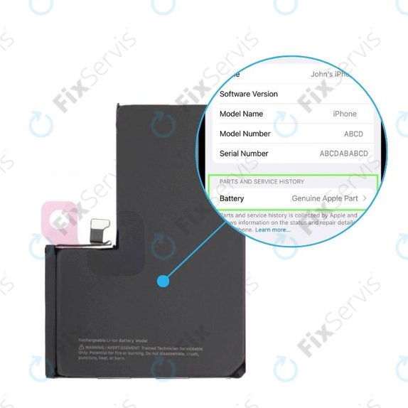 Batéria pre iPhone 16 Pro | 661-42720 | 3582mAh | Genuine Apple