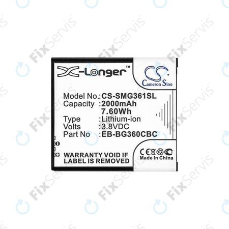 Samsung Galaxy Core Prime G360F - Batéria EB-BG360BBE 2000mAh HQ