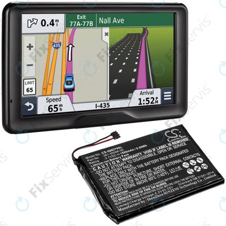 Batéria pre Garmin Nüvi 2757, 1500mAh, Li-Ion, 3.7V, 361-00066-00, HQ