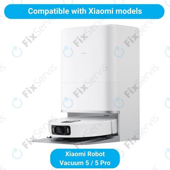 Sada náhradných dielov pre Xiaomi Robot Vacuum 5, 5 Pro (2x Hlavná kefa, 4x Filter, 4x Bočná kefa, 8x Mopovacia utierka, 4x Prachové vrecko)
