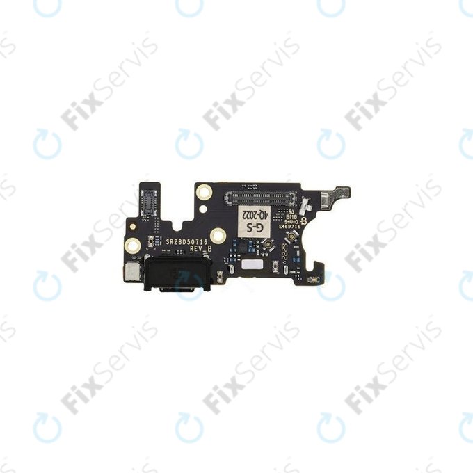 Motorola Edge 30 Neo - Nabíjací Konektor PCB Doska - 5P68C21409 Genuine Service Pack