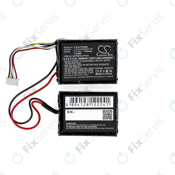 Batéria pre Beats Pill 2.0, 750mAh, Li-Ion, 7.4V, J272/ICP092941SH, HQ