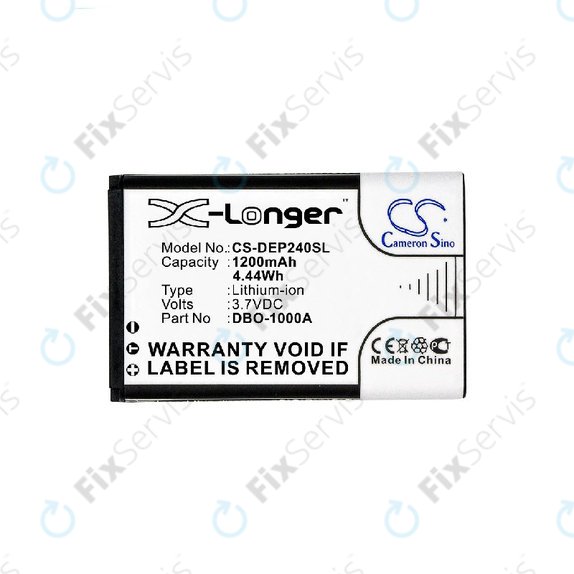 Batéria pre Doro 1370, 1372, 2404, 6040, 1200mAh, Li-Ion, 3.7V, DBO-1000A, HQ