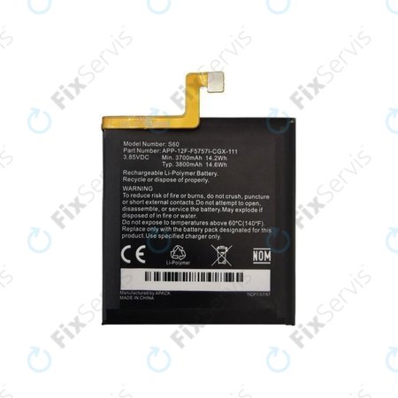 Caterpillar CAT S60 - Batéria 1ICP7/57/57 3800mAh