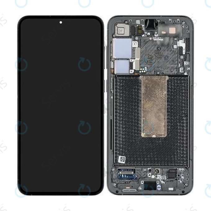 Samsung Galaxy S23 Plus S916B - LCD Displej + Dotykové Sklo + Rám (Green) - GH82-30478C, GH82-30476C, GH82-30477C Genuine Service Pack