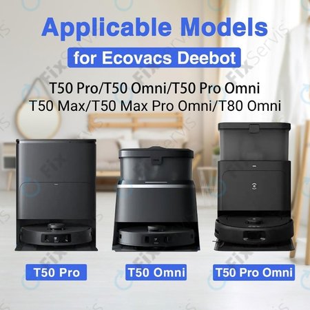 Ecovacs Deebot T50 Omni, T50 Pro Omni, T50 Max, T50 Max Pro Omni, T80 Omni - Hlavná kefa