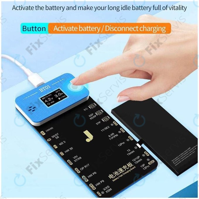 JC BT01 - Charging Board pre Batérie (iPhone 6 - 13 Pro Max)