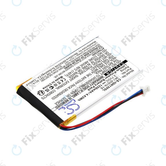 Batéria pre Garmin Nüvi 1300, 1350, 1370, 1390, 1490, 1250mAh, Li-Pol, 3.7V, 361-00019-16, HQ