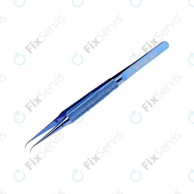 2UUL BlueT Curved Head - Titánová Pinzeta so Zakrivenou Hlavou (Hrot 0.1mm)