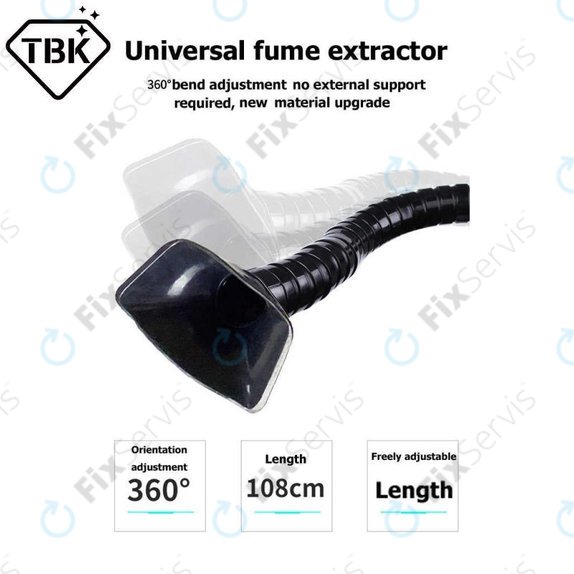 TBK Smoking Apparatus Laser Smoker - Odsávačka Dymu Počas Spájkovania