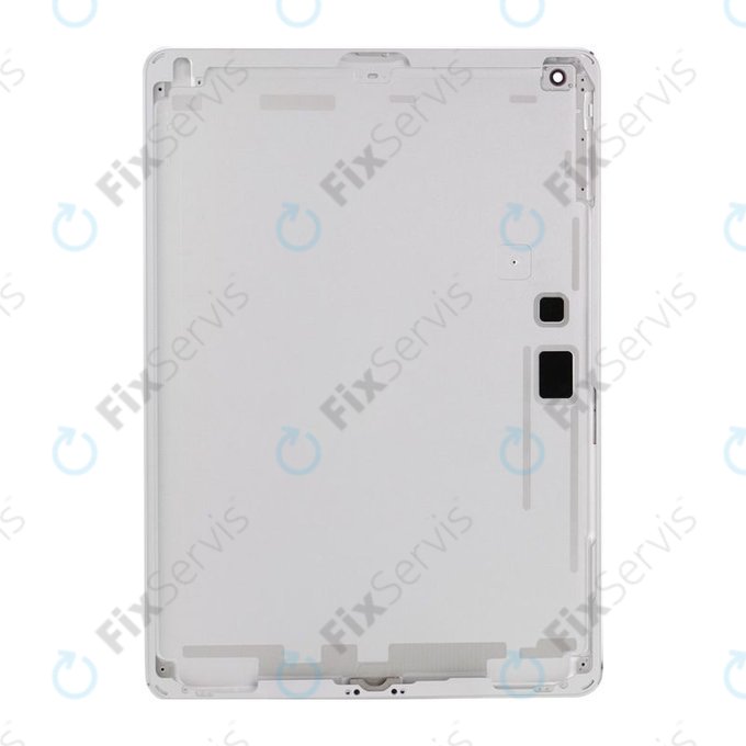 Apple iPad Air - Zadný Housing WiFi Verzia (Silver)