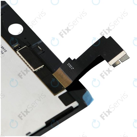 LCD Displej pre iPad Air 2, Black, Dotykové sklo bez rámu, Refurbished
