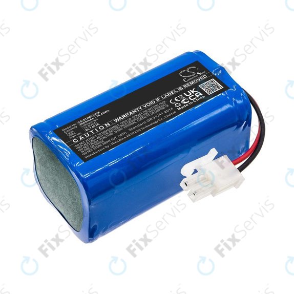 Batéria pre Ecovacs Deebot M82, Tesla RoboStar T50, T60, T80 Pro, 2600mAh, Li-Ion, 14.8V, BL7402A, HQ