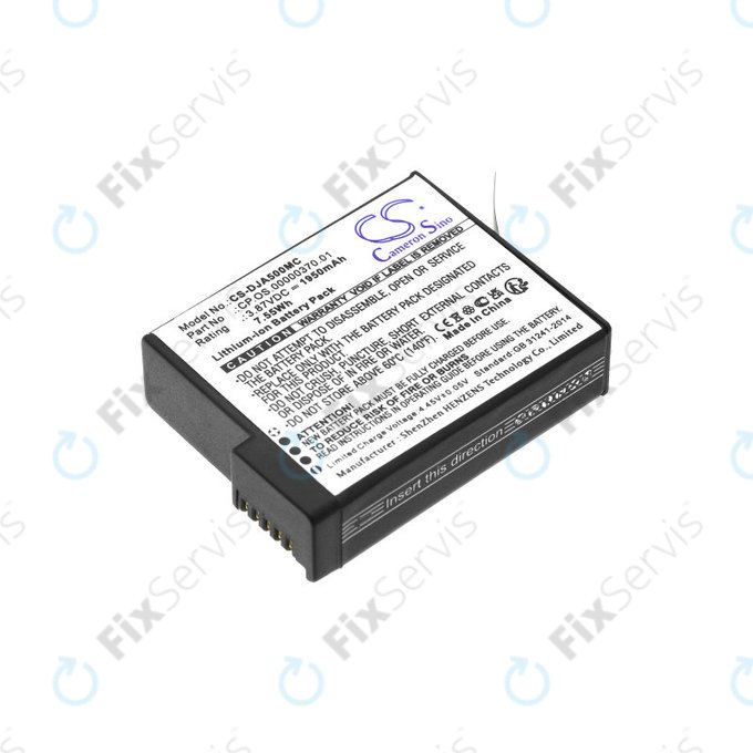 Batéria pre DJI Osmo Action 5, 1950mAh, Li-Ion, 3.87V, CP.OS.00000370.01, HQ