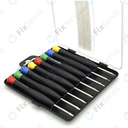 Baku BK-6108 - Sada Skrutkovačov na Servis Telefónov, Tabletov a Notebookov (8ks)