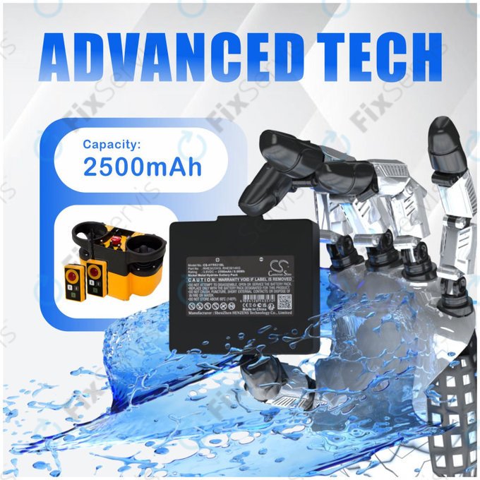 Batéria pre Hetronic, 2500mAh, Ni-MH, 3.6V, RHE3620KG, HQ