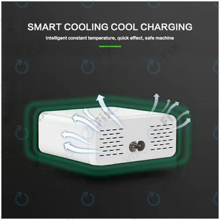 Product Schematic 896 - USB Servisná Nabíjacia Stanica s USB 3.0