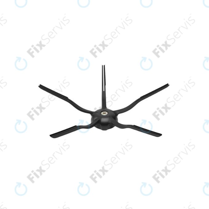 Xiaomi Roborock S4, S5 Max, S6, S6 MaxV, S6 Pure, S7, S7+, S7 MaxV, S7 Pro Ultra, Q7, Q7+, Q7 Max, Q7 Max+, T7S Plus , E4, E5, T4, T6, Xiaowa E3 - Bočná Kefa (Čierna)