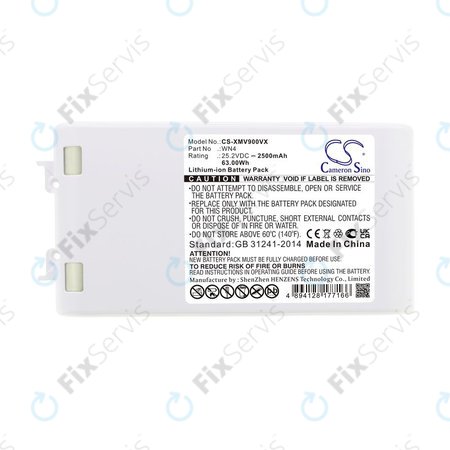 Batéria pre Xiaomi Dreame V10, V9, V8, XR, 2500mAh, Li-Ion, 25.2V, WN4, HQ