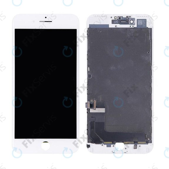 Displej pre iPhone 7 Plus, White, Dotykové sklo s rámom, Refurbished