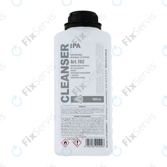 Cleanser IPA - Čistiaca Kvapalina - Isopropanol 100% (1000ml)