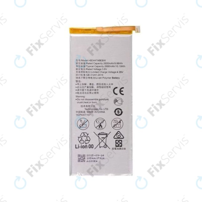 Huawei P8 GRA-L09 - Batéria HB3447A9EBW 2680mAh
