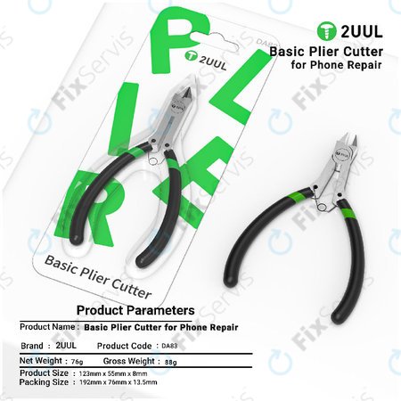 Precízne štípacie kliešte, 2UUL DA83