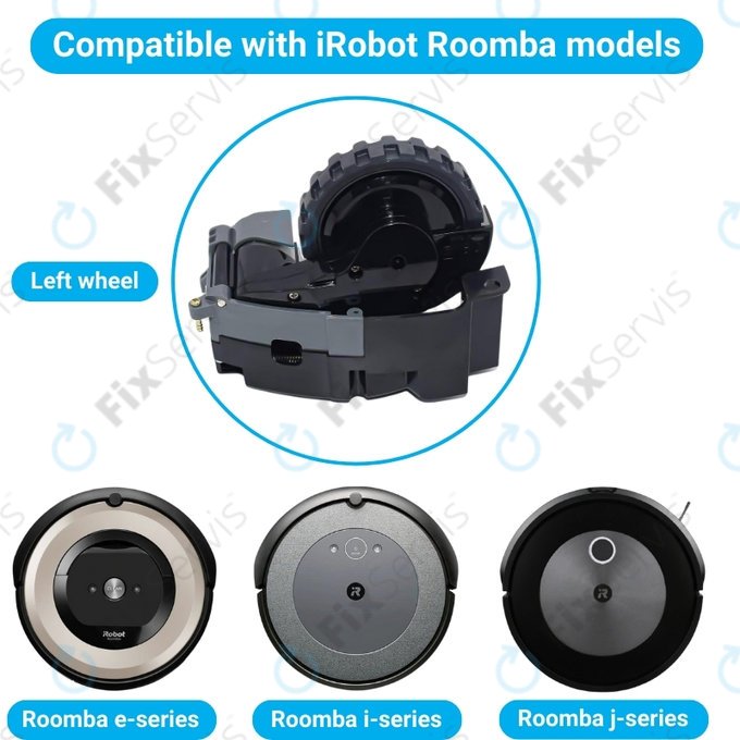 iRobot Roomba e-series, i-series, j-series - Koleso s Motorom (Pravé)