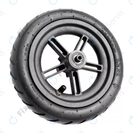 Xiaomi Mi Electric Scooter 1S, 2 M365, Essential - Komplet Zadné Koleso (Black) - C002550001900, C002550003500 Genuine Service Pack