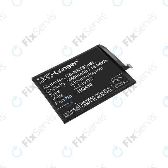 Batéria pre Nokia 8.3 2020 5G, 4400mAh, Li-Pol, 3.85V, HQ480, HQ