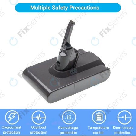 Dyson V8 - Batéria 215681, PM8-US-HFB1497A Li-Ion 21.6V 2000mAh