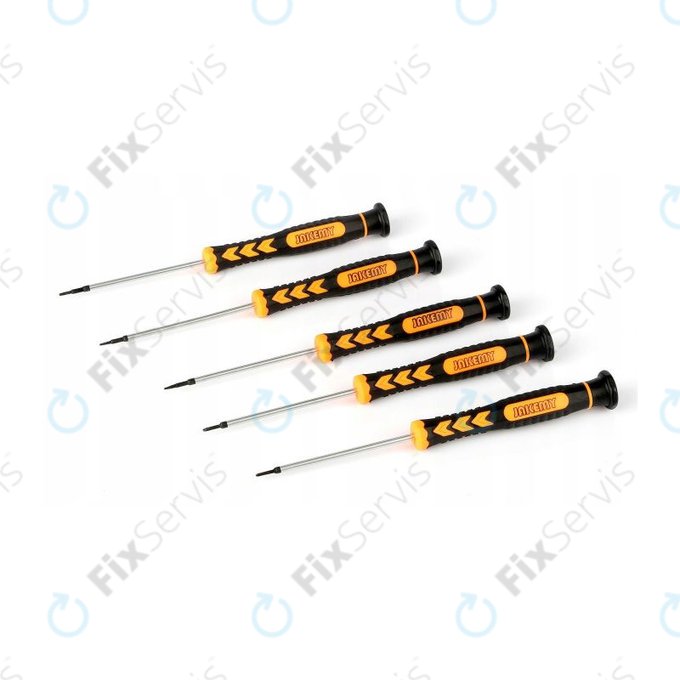 Jakemy JM-8121 - Sada Skrutkovačov pre Servis Telefónov Apple a Samsung 5v1