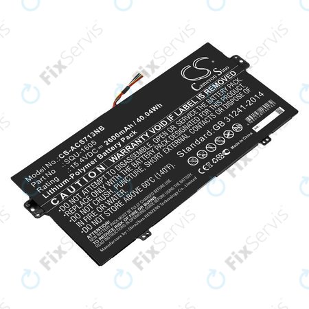Batéria pre Acer SF713-51, 2600mAh, Li-Pol, 15.4V, SQU-1605, HQ