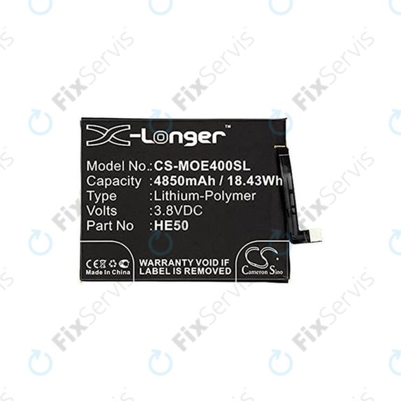 Motorola Moto E5 Plus XT1924 - Batéria HE50 4850mAh HQ