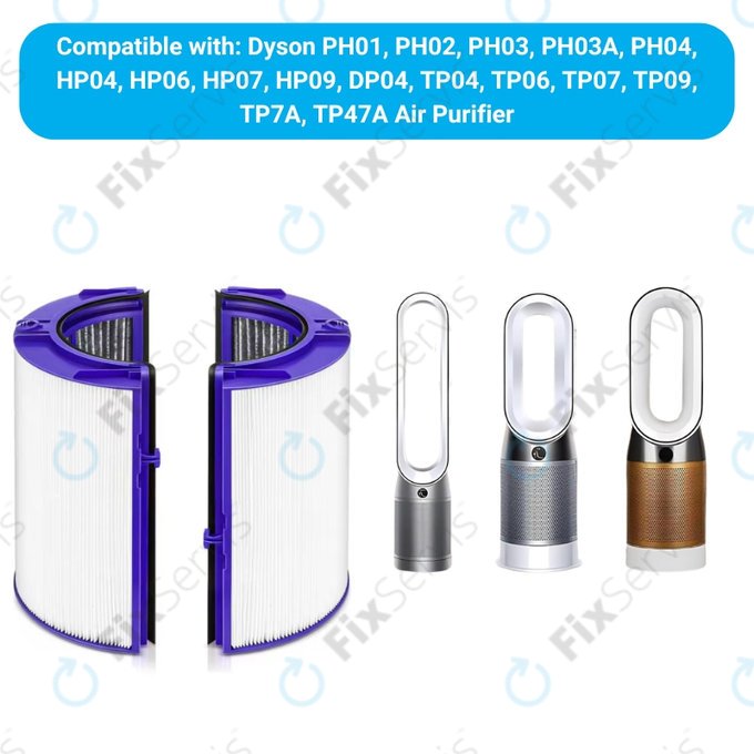 Dyson Purifier-series, Purifier humidifier-series - HEPA filter 2v1 (Aktívny uhlík)