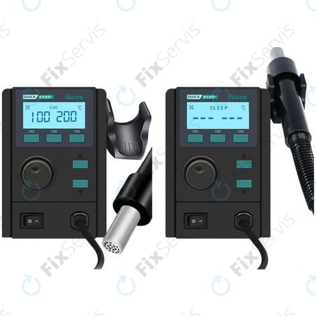 Quick 859D+ - Teplovzdušná Spájkovacia Stanica