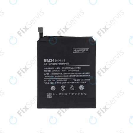 Xiaomi Mi Note - Batéria BM34 3010mAh