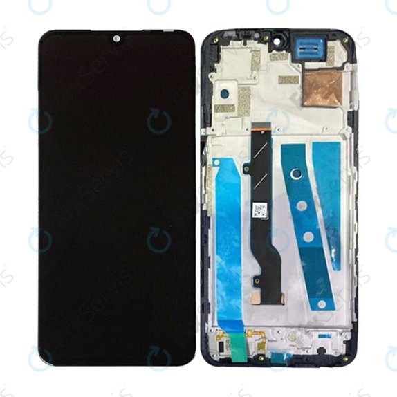 Infinix Note 12 - LCD Displej + Dotykové Sklo + Rám (Force Black) OLED