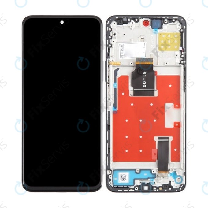 Honor 90 Lite 5G - LCD Displej + Dotykové Sklo + Rám (Black) TFT