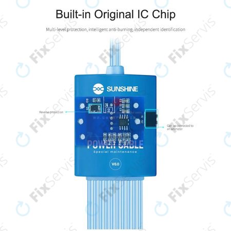 Sunshine SS-905A - Sada Napájacích Kabelov (iPhone 5S - 12 Pro Max, Samsung)