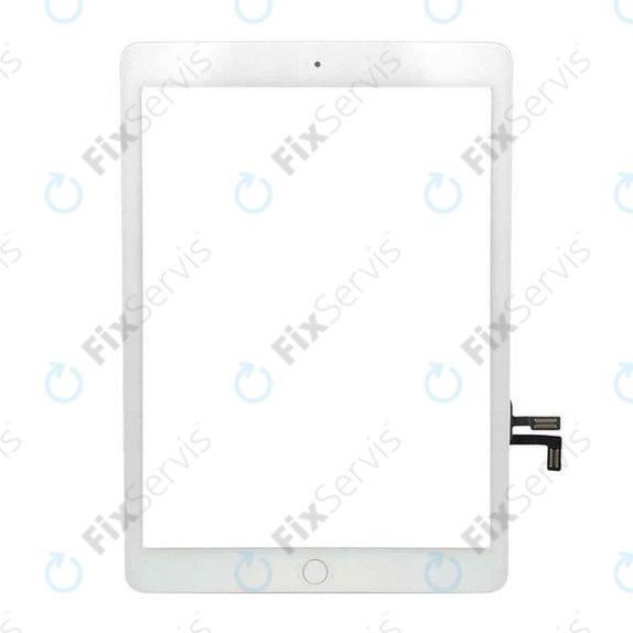Dotykové sklo s tlačidlom domov pre iPad Air, iPad (5th Gen 2017), White
