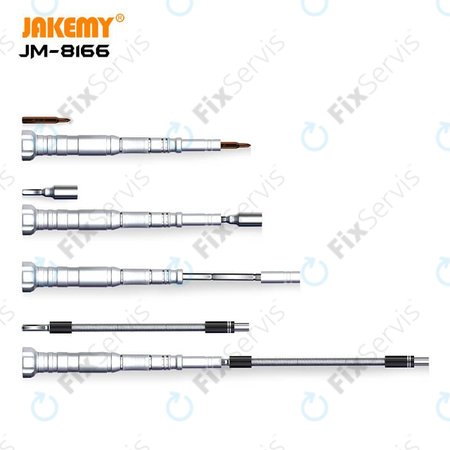 Jakemy JM-8166 - Sada Servisného Náradia pre Servis Elektroniky 61v1