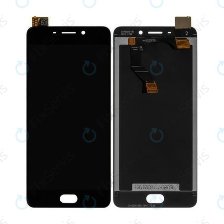 Meizu M6 Note - LCD Displej + Dotykové Sklo + Rám (Black) TFT