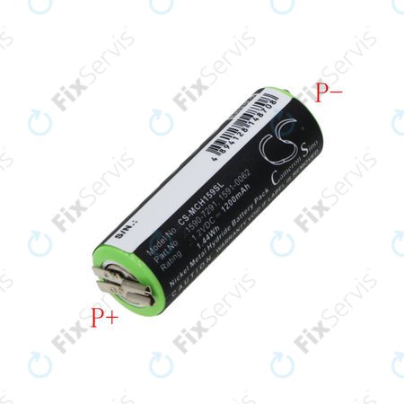 Batéria pre Moser Chromini 1591, Ermila Bella 1590, 1200mAh, Ni-MH, 1.2V, 1590-7291, HQ