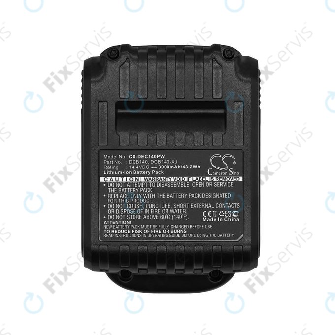 Batéria pre Dewalt DCB090, XR, 3000mAh, Li-Ion, 14.4V, DCB140, HQ