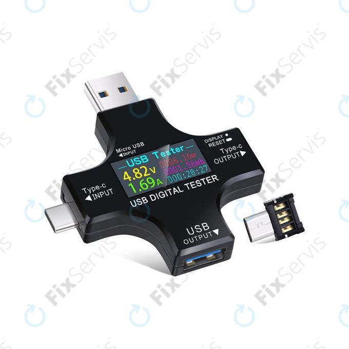 Eversame 2in1 - USB Tester a Multimeter (USB-C a USB 3.0)